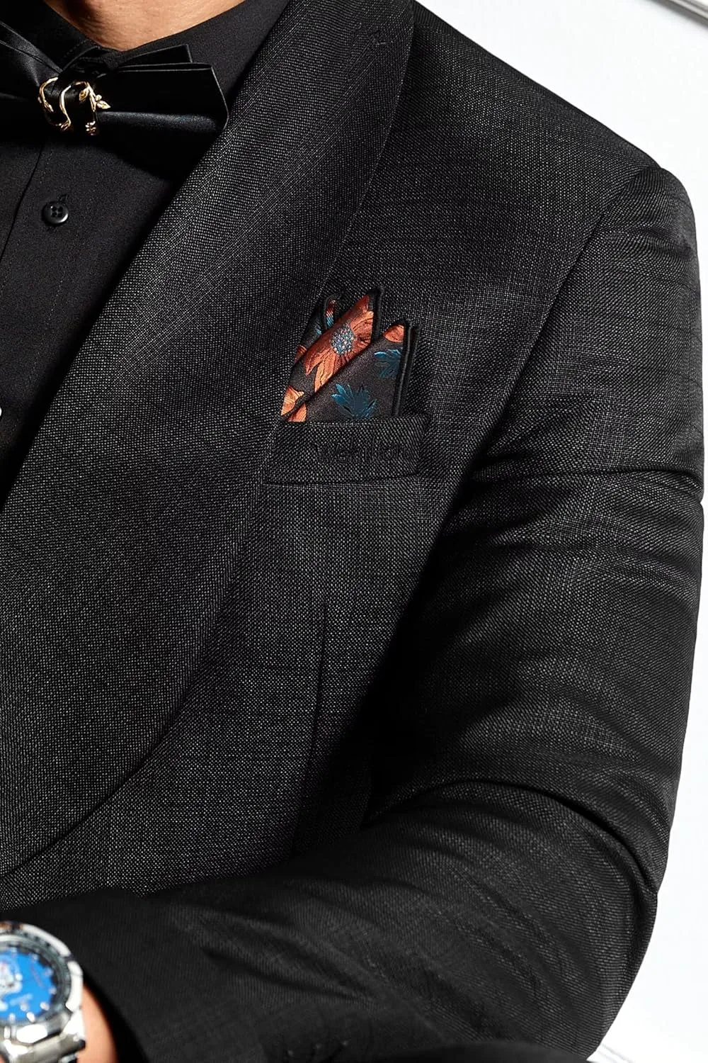2 Piece Mens Suit Slim Fit Shawl Lapel Tuxedo for Mens Wedding Formal Business Party Prom for Men Blazer Jacket and Pant