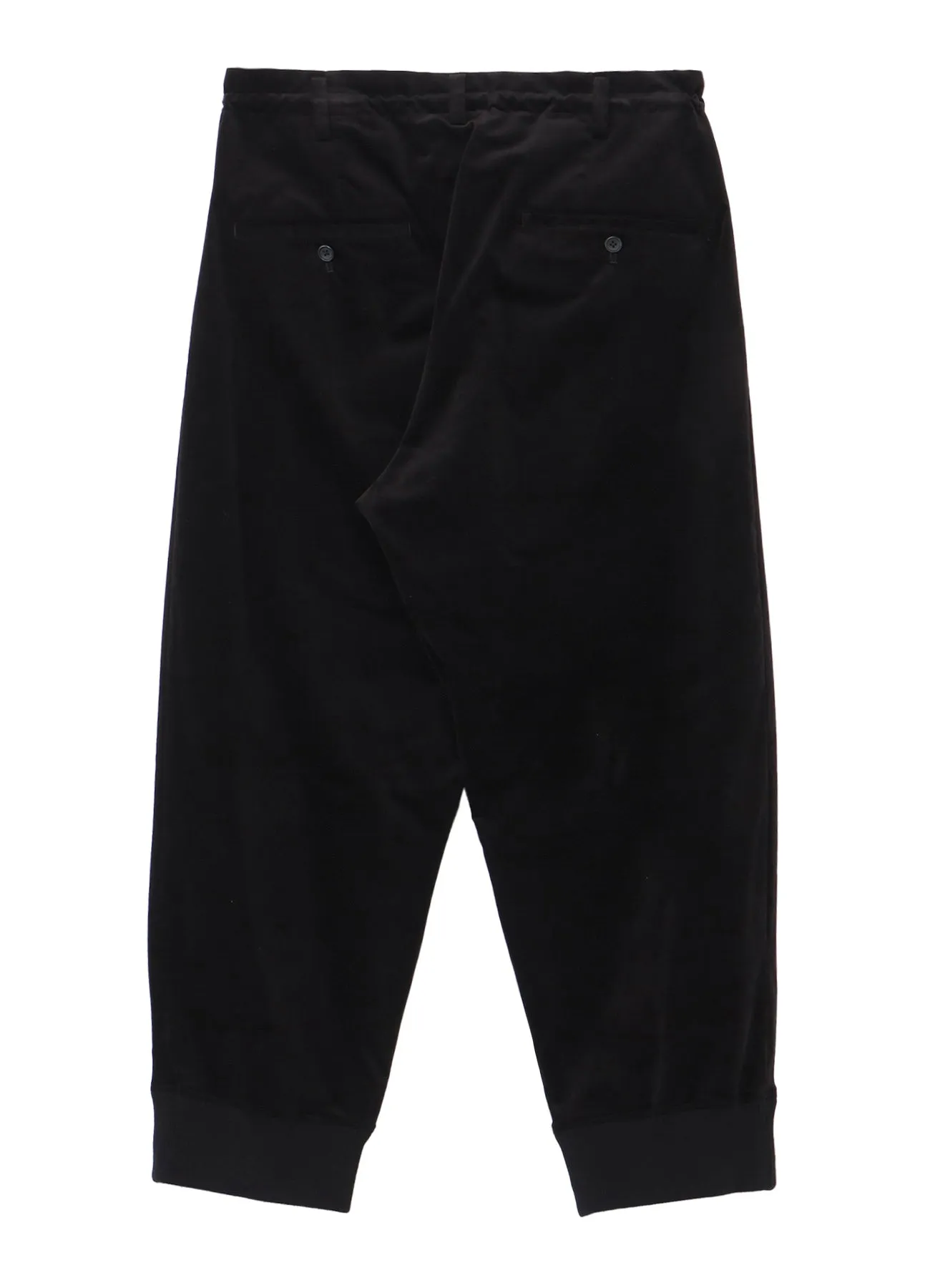 50C VELVET HEM RIB PANTS