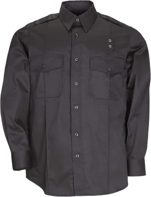 5.11 Tactical Men's Twill PDU Class A Long Sleeve Shirt, Teflon Treatment, Underarm Vents, Style 72344