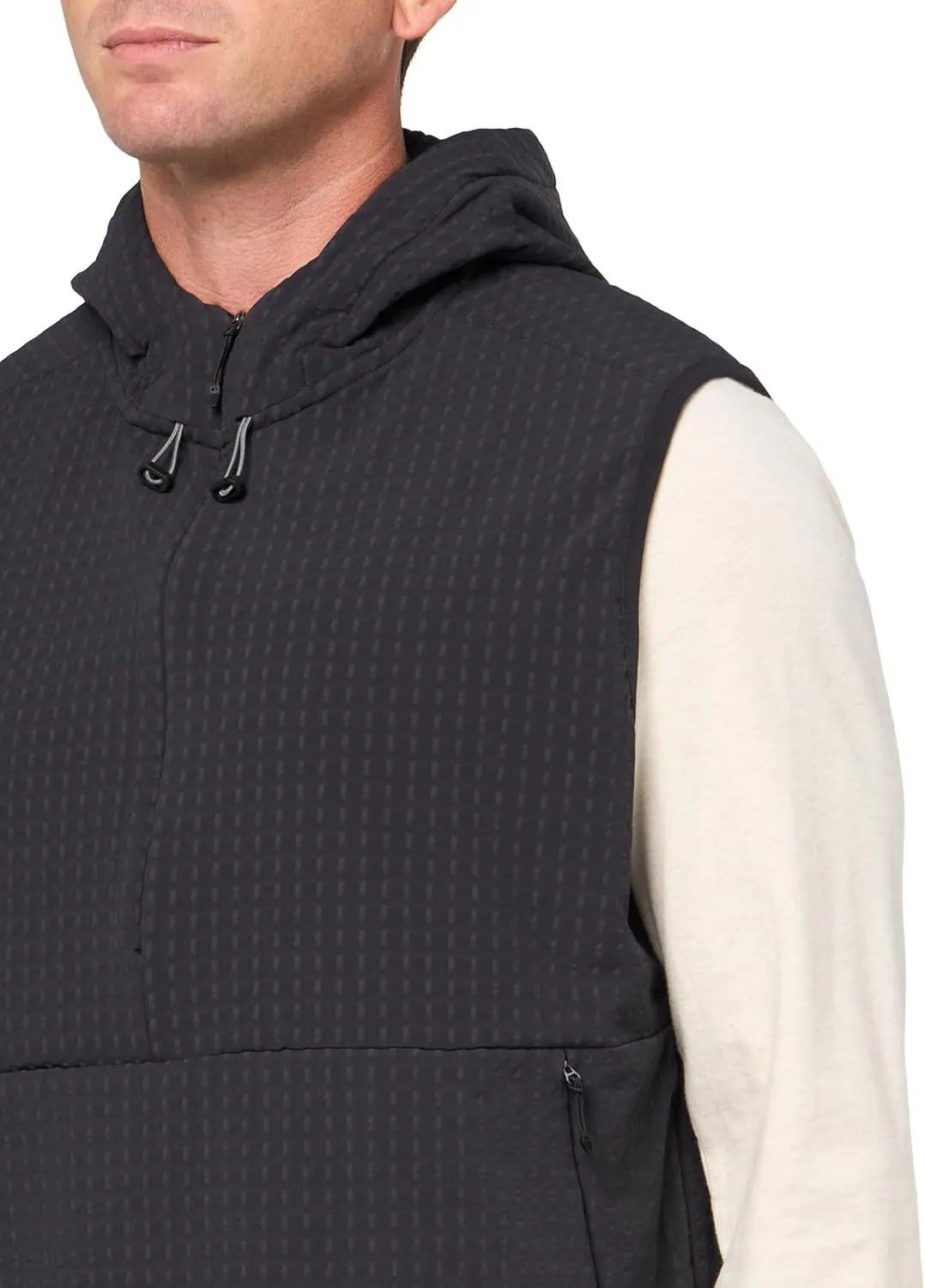 adidas Mens Ultimate365 Tour Wind.rdy Half-zip Vest