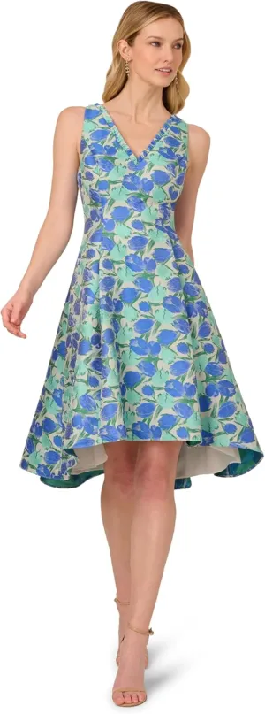 Adrianna Papell Women's Jacquard Dress