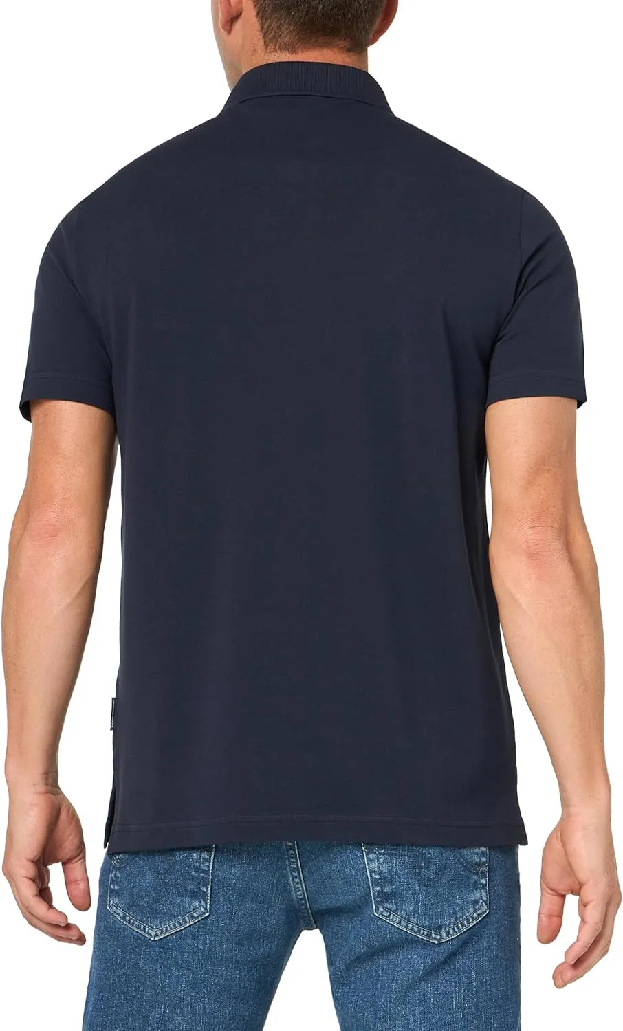 Armani Exchange Men's Regular Fit Shiney Logo Polo