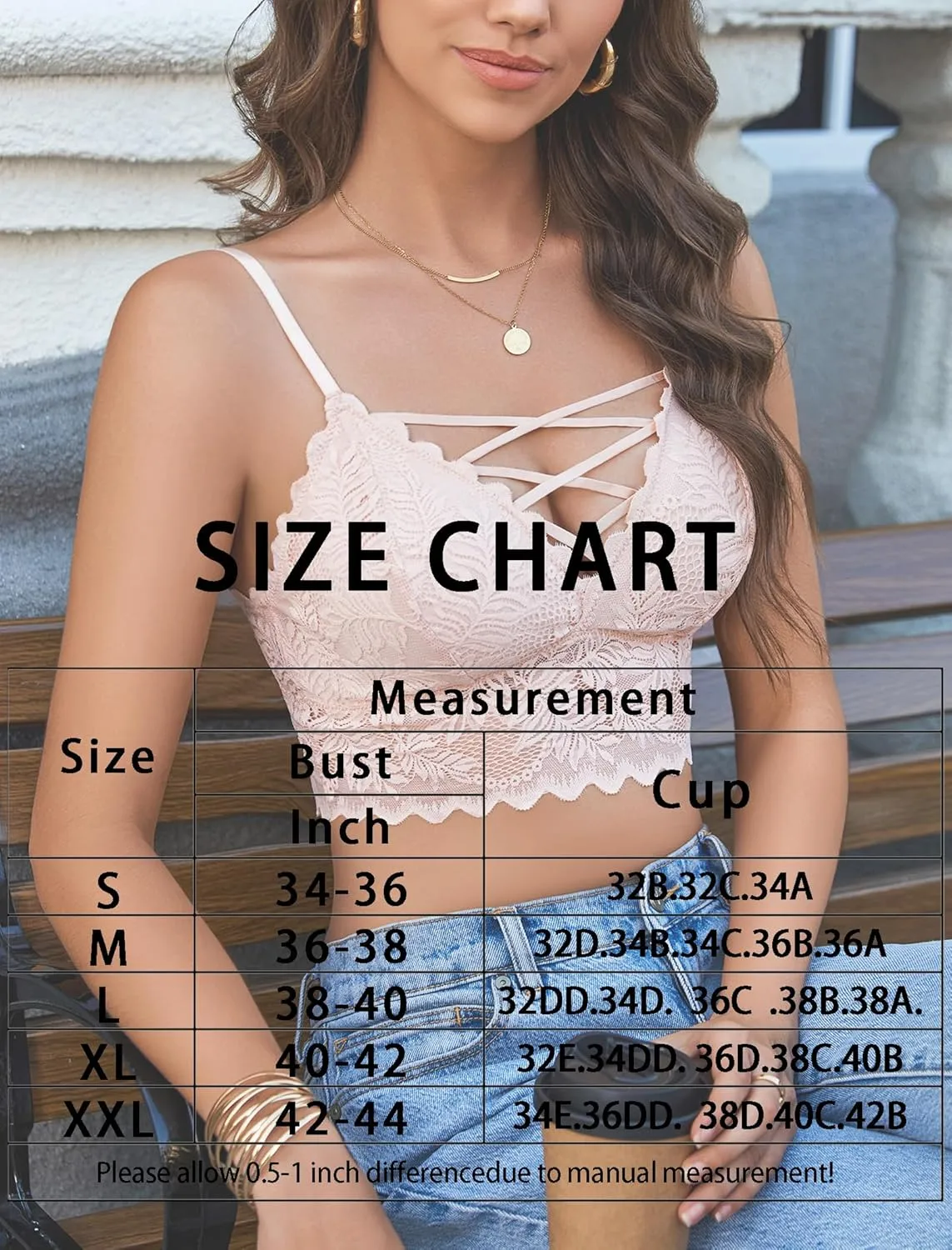 Avidlove Bralettes for Women V Neck Lace Camisole Y2K Tank Top Strappy Cami Unpadded Bra Lingerie Crop Tops Outfits