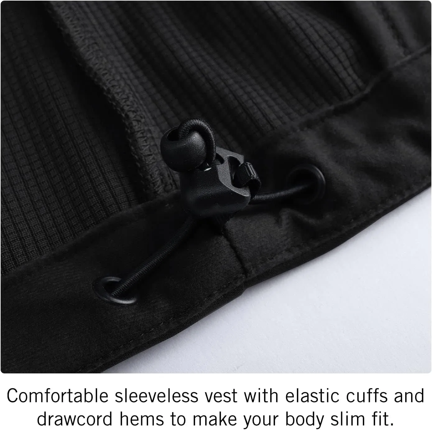 baleaf Women's Lightweight Vest Softshell Sleeveless Jacket Windproof Stand Collar with Zipper Pockets Running Hiking Golf