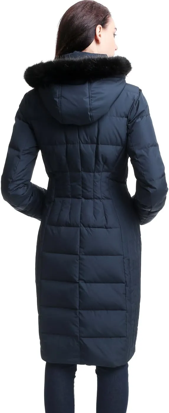 BGSD Women Marlene Waterproof Hooded Long Down Coat Novelty Winter Jacket - Regular & Plus Size