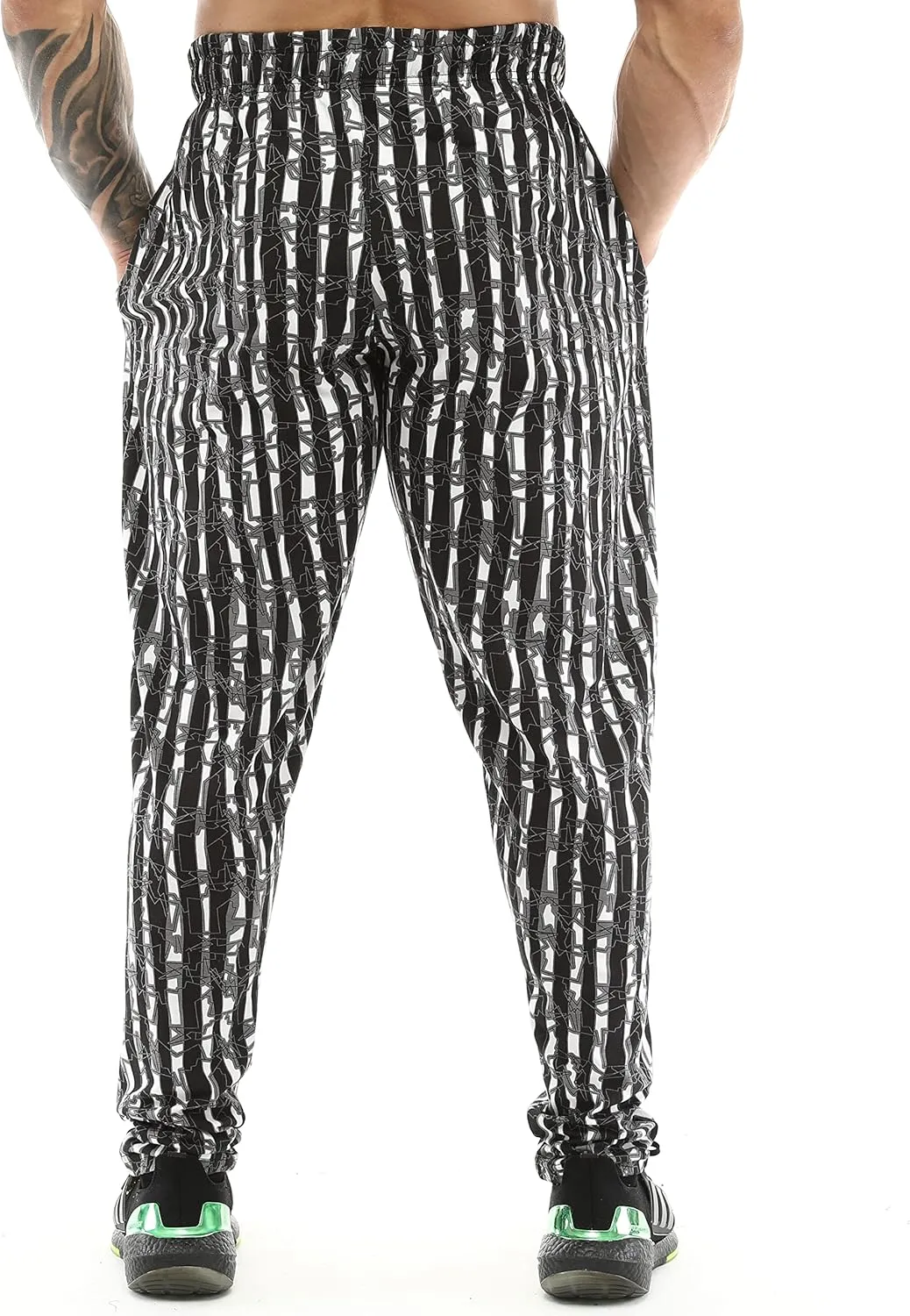 BIG SAM SPORTSWEAR COMPANY Men's Baggy Sweatpants with Pockets, Bodybuilding Active Wear Comfort Design Muscle Pants