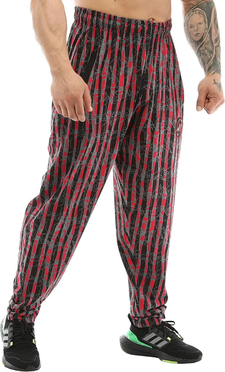 BIG SAM SPORTSWEAR COMPANY Men's Baggy Sweatpants with Pockets, Bodybuilding Active Wear Comfort Design Muscle Pants