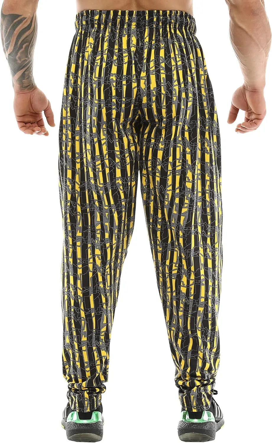 BIG SAM SPORTSWEAR COMPANY Men's Baggy Sweatpants with Pockets, Bodybuilding Active Wear Comfort Design Muscle Pants