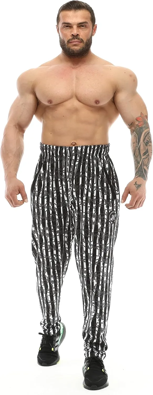 BIG SAM SPORTSWEAR COMPANY Men's Baggy Sweatpants with Pockets, Bodybuilding Active Wear Comfort Design Muscle Pants