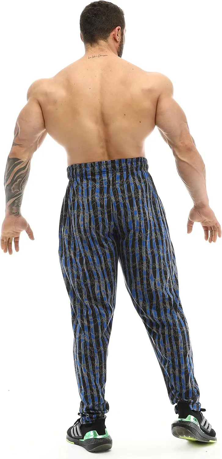 BIG SAM SPORTSWEAR COMPANY Men's Baggy Sweatpants with Pockets, Bodybuilding Active Wear Comfort Design Muscle Pants