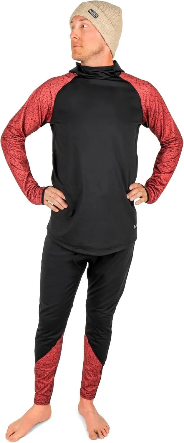BLACKSTRAP Men's Therma Base Layer Full Length Pants, Maximum Warmth and Comfort