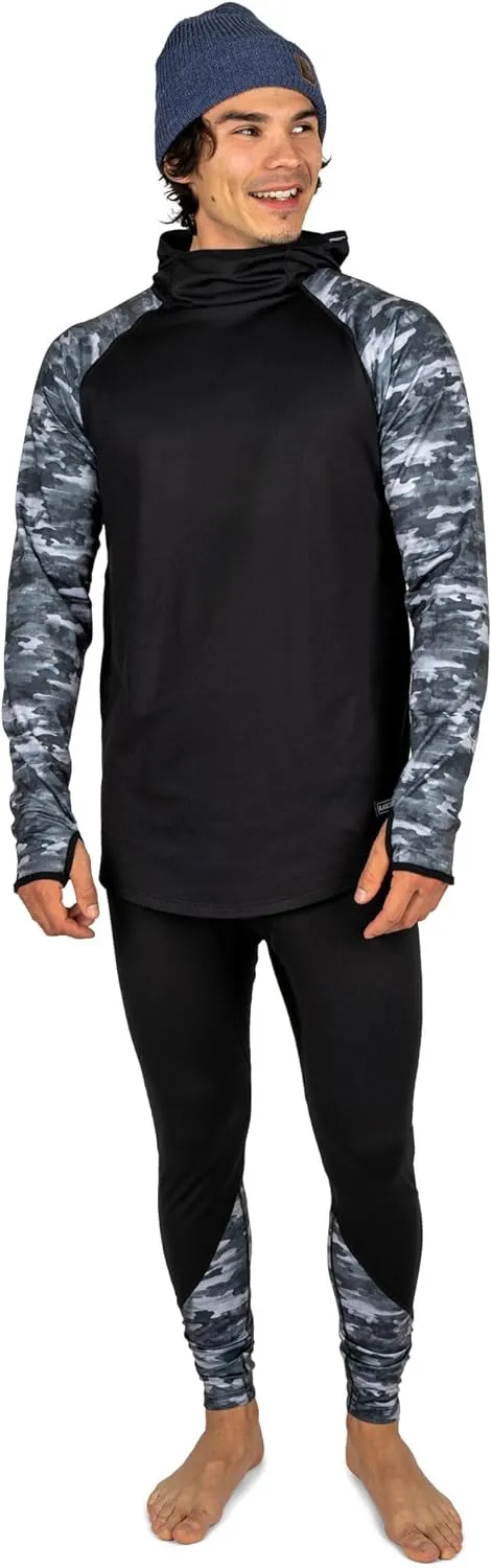 BLACKSTRAP Men's Therma Base Layer Full Length Pants, Maximum Warmth and Comfort