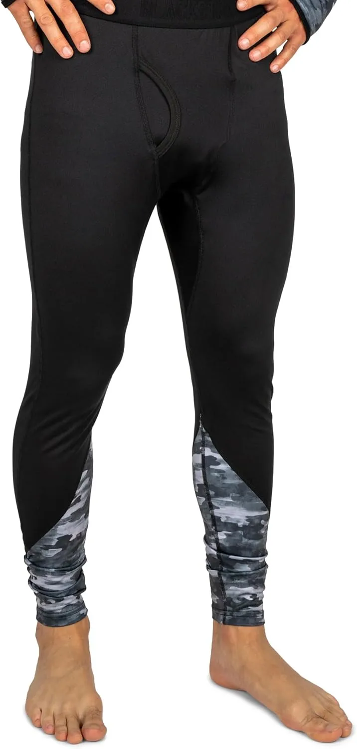 BLACKSTRAP Men's Therma Base Layer Full Length Pants, Maximum Warmth and Comfort
