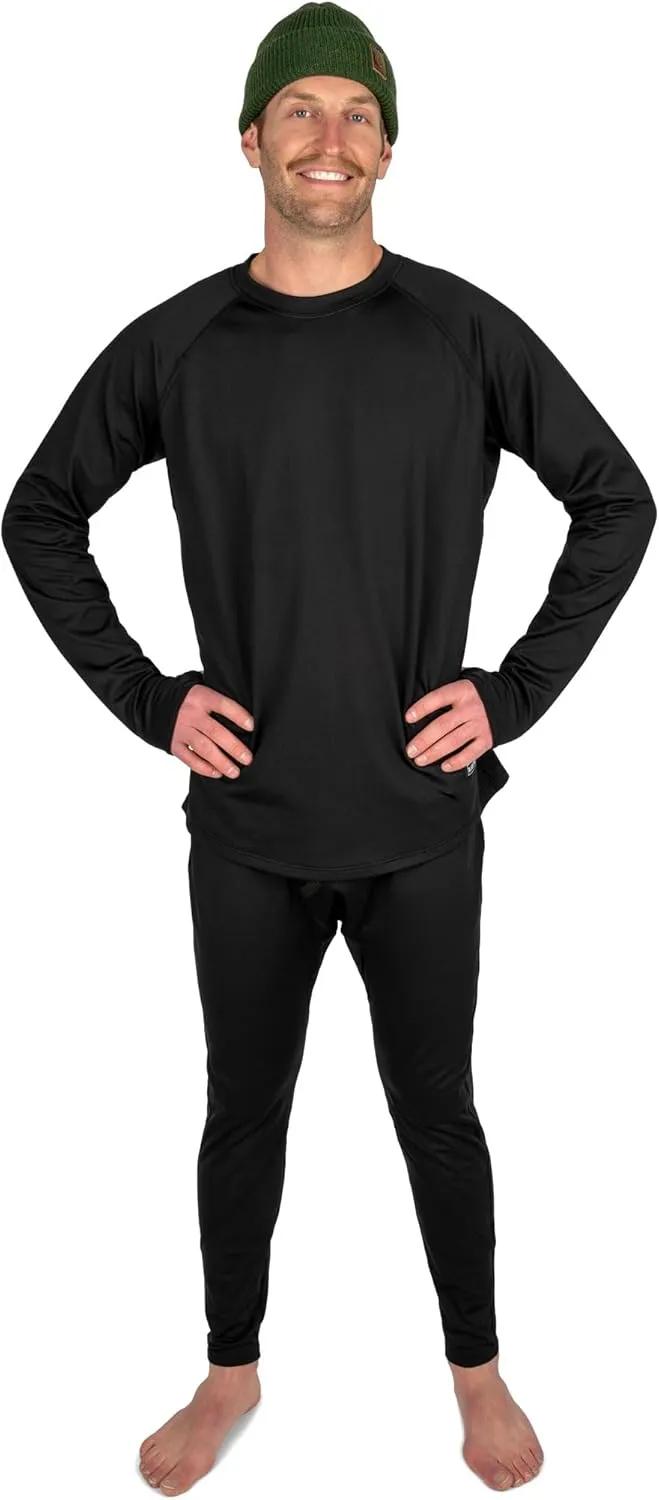 BLACKSTRAP Men's Therma Base Layer Full Length Pants, Maximum Warmth and Comfort