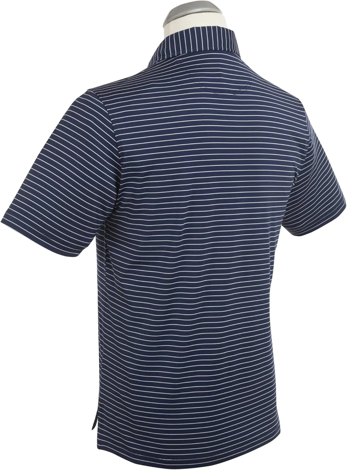 Bobby Jones Golf Apparel - Performance RTJ Cypress Stripe Short Sleeve Golf Polo for Men