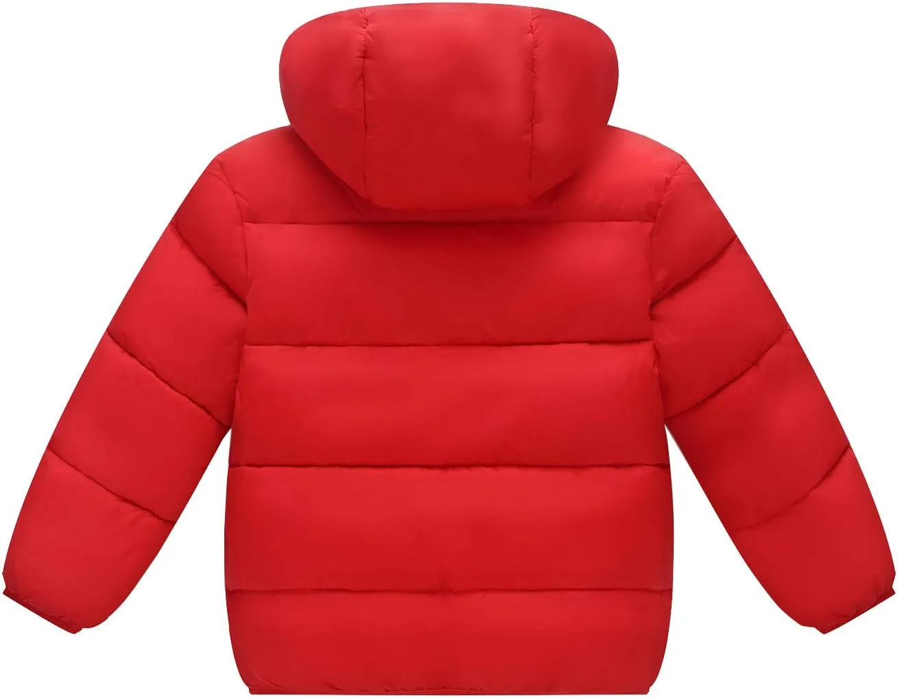 Boys/Girls Thick Jacket Fleece Warm Hooded Windproof Winter Coat Outwear for 2-7 Years