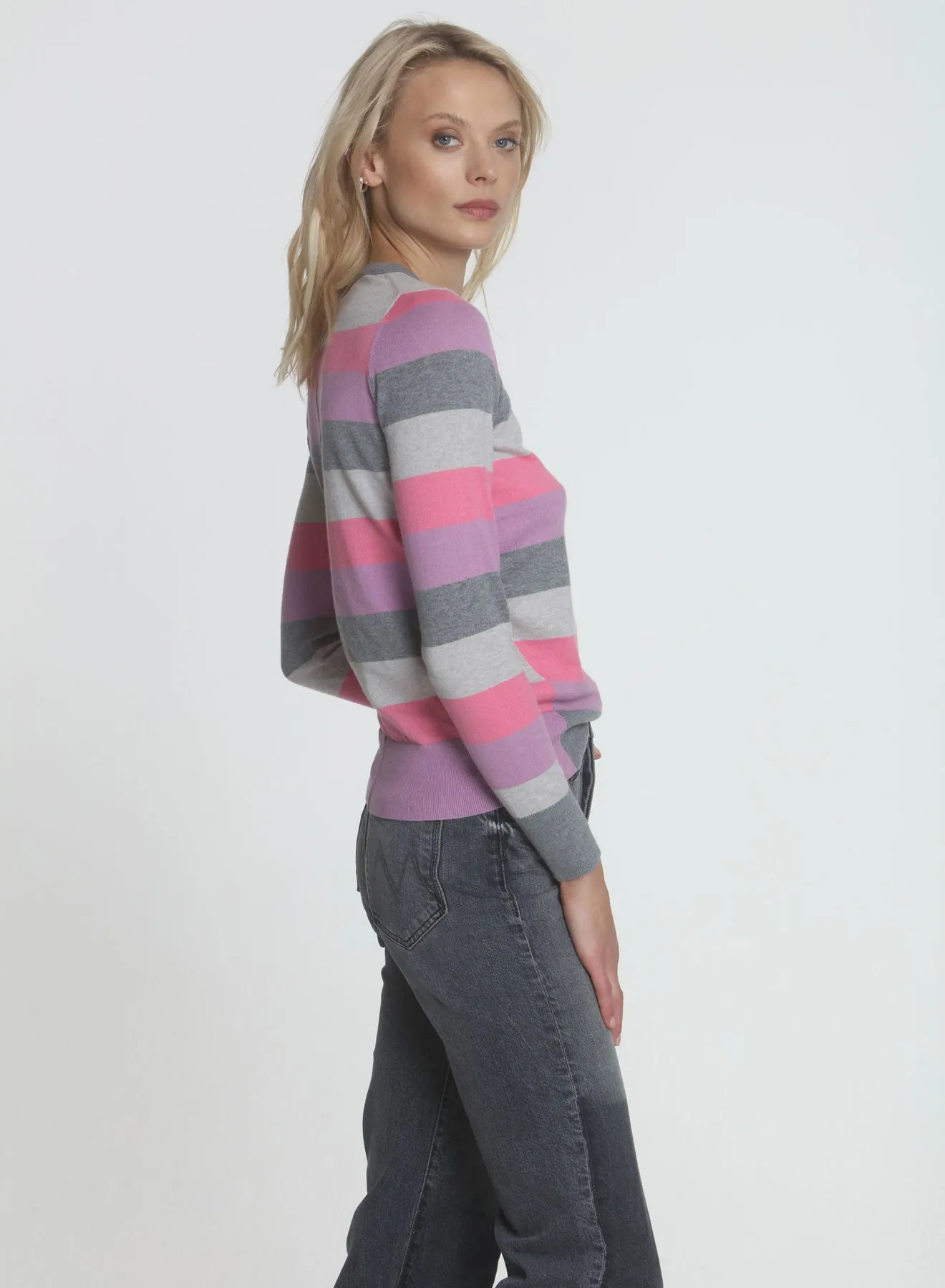 Brooke Lucky Stripe - Paris/lilac Multi