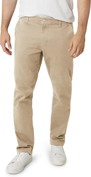 Chaps Men's Khaki Pants - Slim Fit Comfort Stretch Cotton Pant - Casual Chinos with Flex Waistband for Men