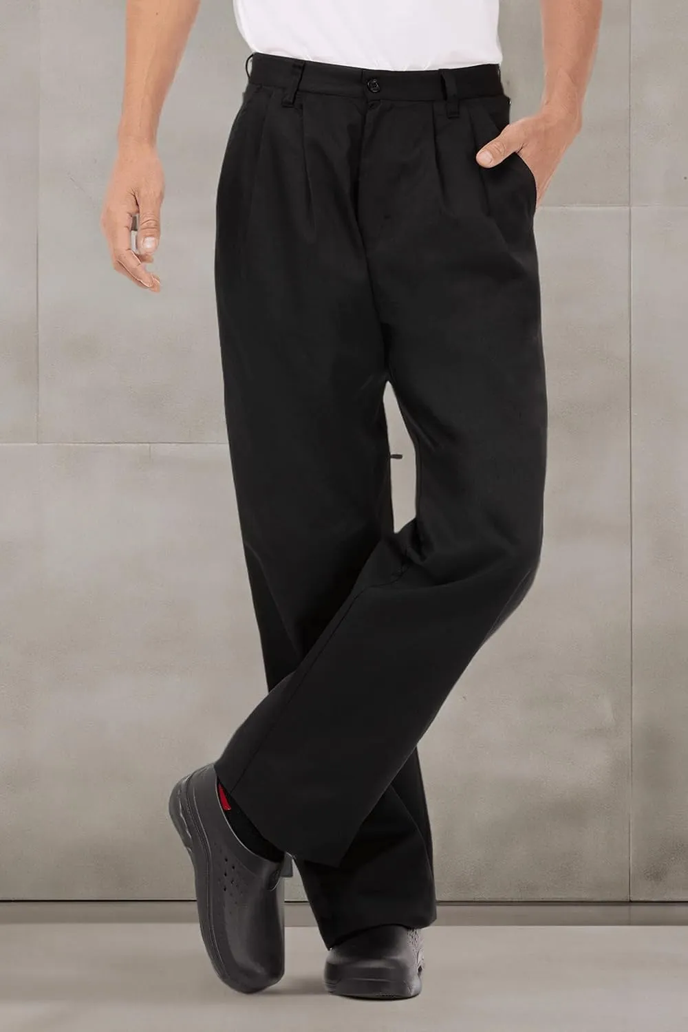 Chef Works Men's Basic Chef Pants
