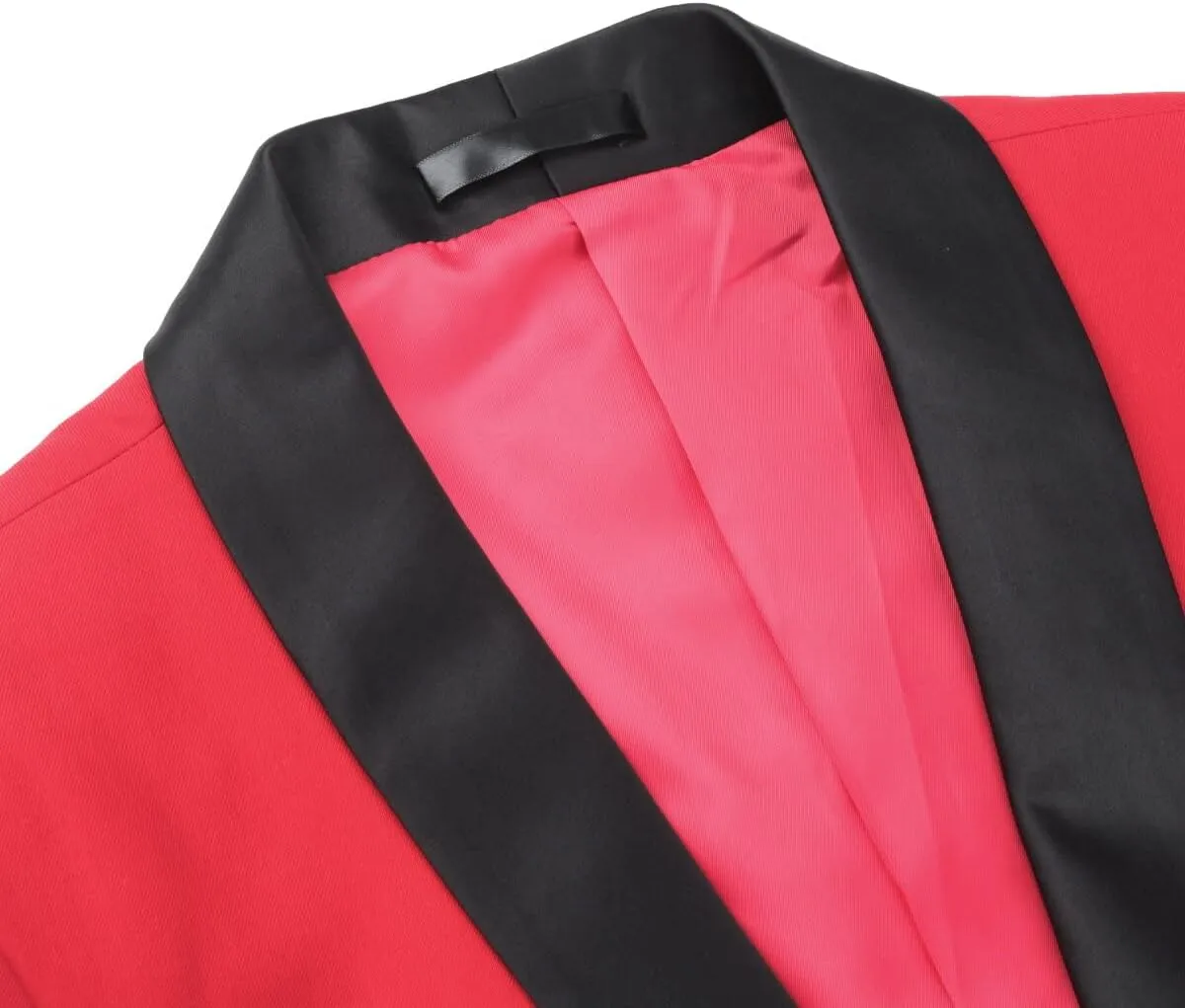 Cloudstyle Mens Tux Suits 2-Piece Shawl Collar Solid Prom Party Jacket Coat Pants Sets