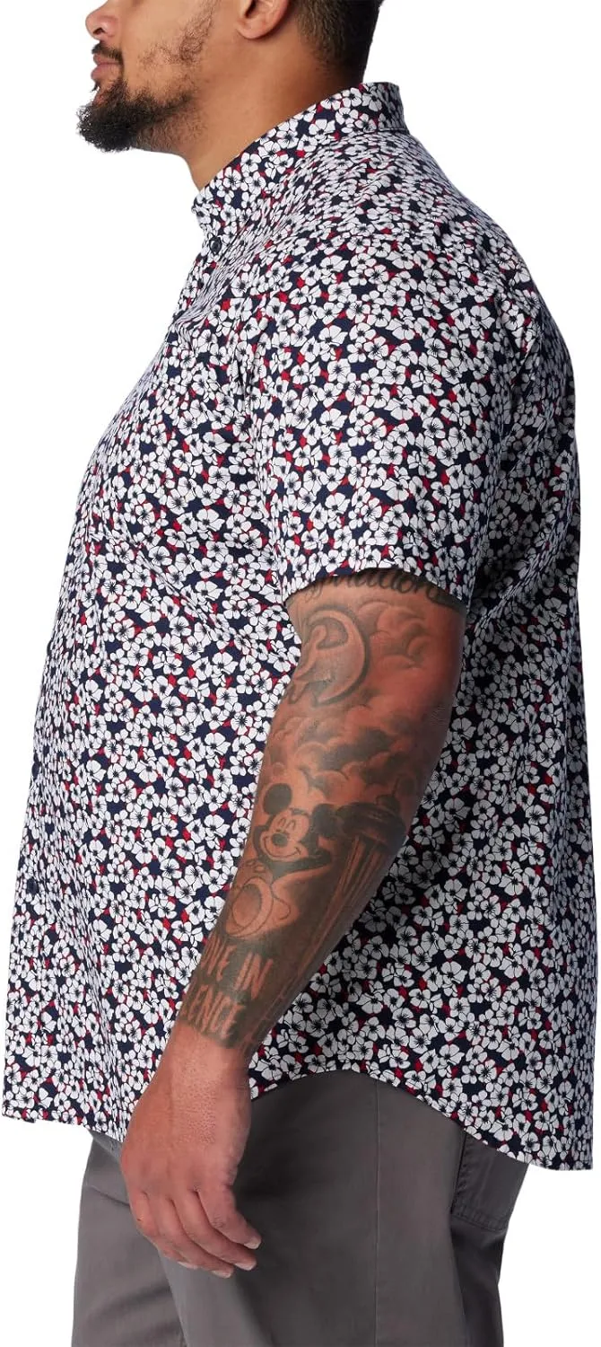 Columbia Men's Rapid Rivers Printed Short Sleeve Shirt