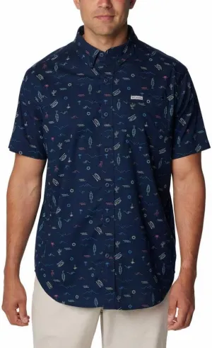 Columbia Men's Rapid Rivers Printed Short Sleeve Shirt