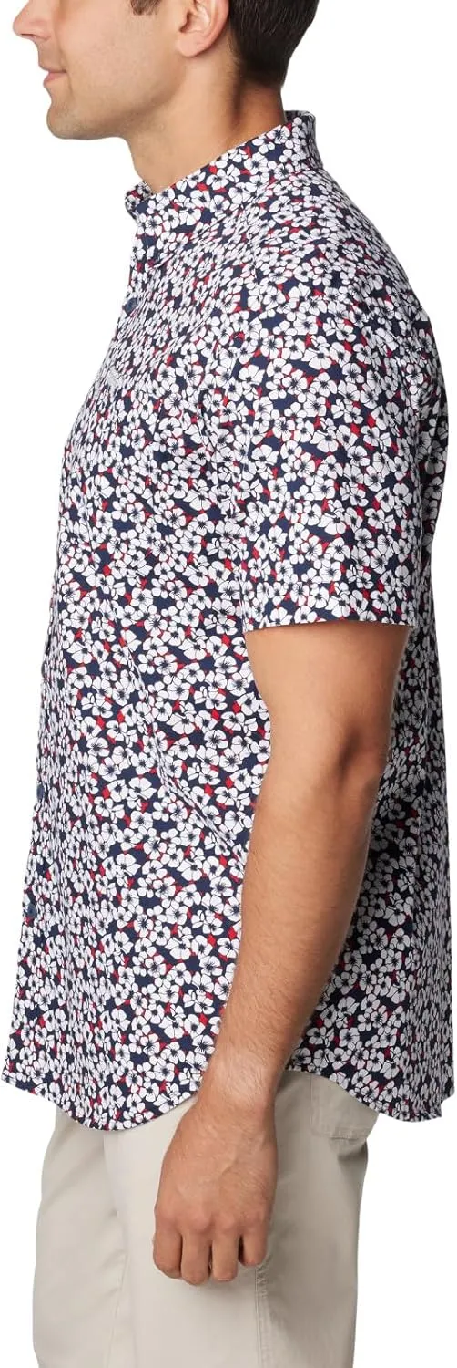 Columbia Men's Rapid Rivers Printed Short Sleeve Shirt