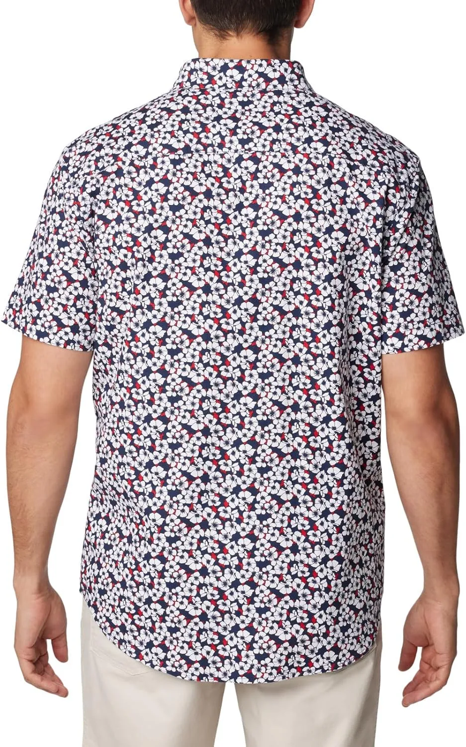 Columbia Men's Rapid Rivers Printed Short Sleeve Shirt