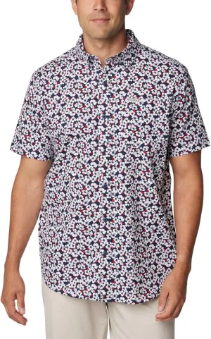 Columbia Men's Rapid Rivers Printed Short Sleeve Shirt