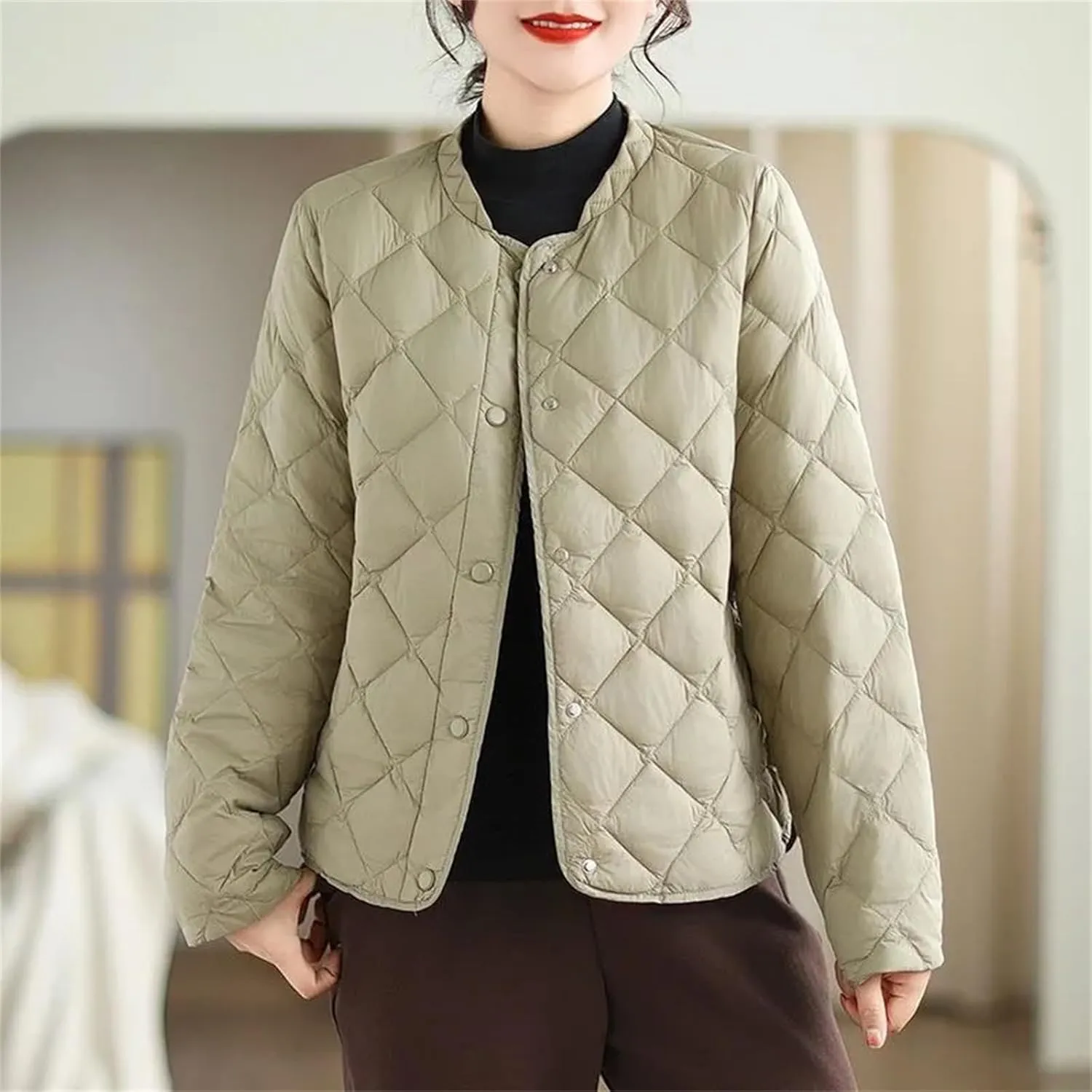 Cotton-Padded Coat Women's Short Parkas Winter Warm Cotton Jacket Fashion Outwear Loose Down Coat Ladies Outcoat