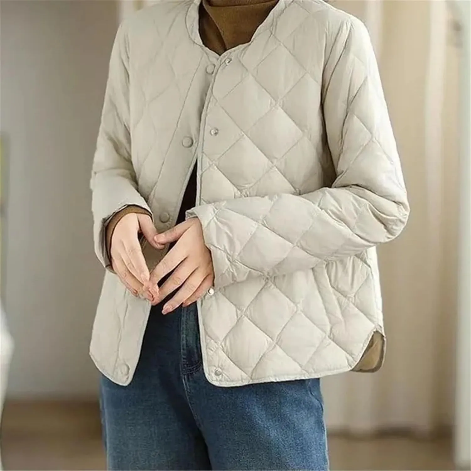 Cotton-Padded Coat Women's Short Parkas Winter Warm Cotton Jacket Fashion Outwear Loose Down Coat Ladies Outcoat