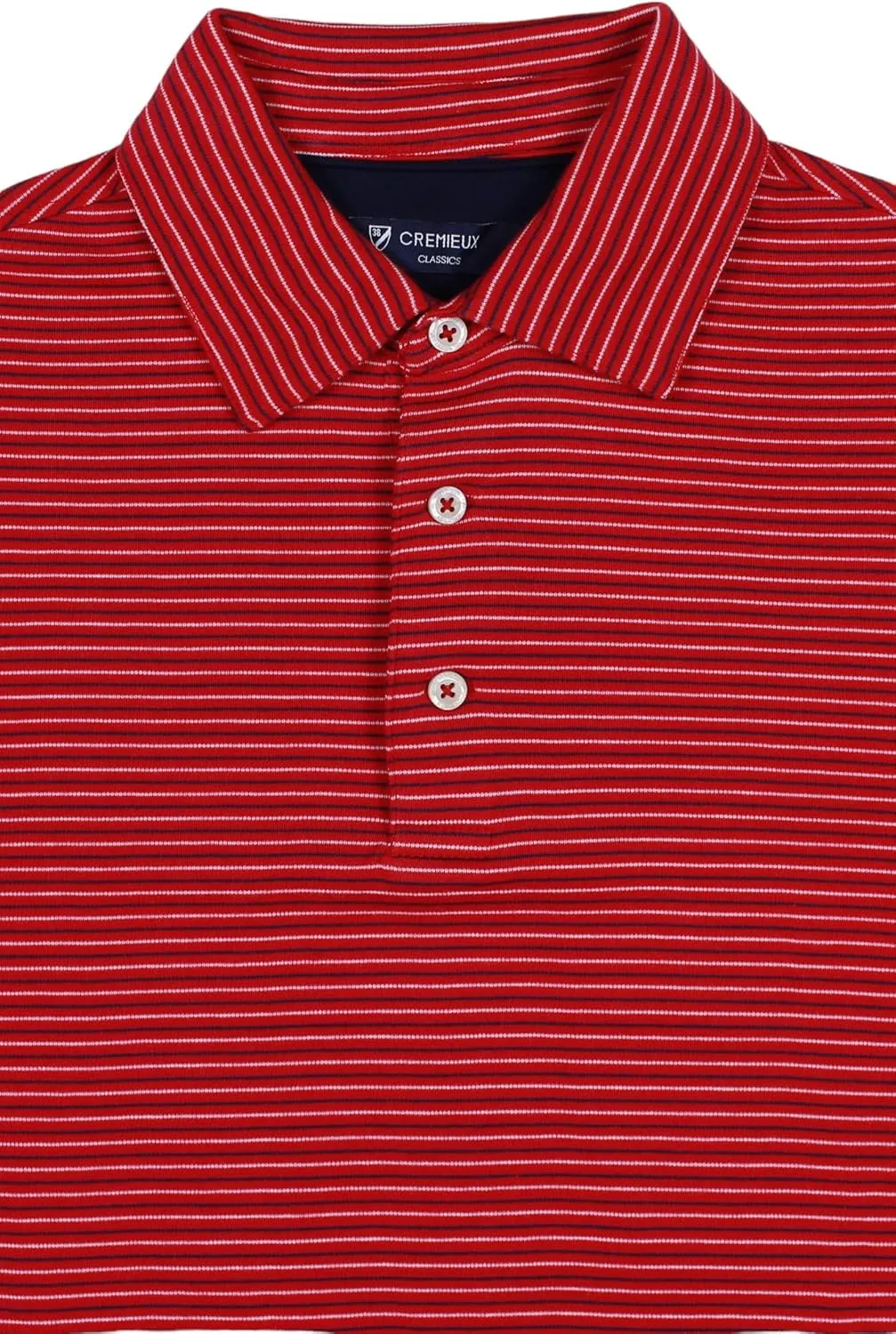 Cremieux Men's Short Sleeve Cotton Polo Shirt Super Soft (Available in Big & Tall)