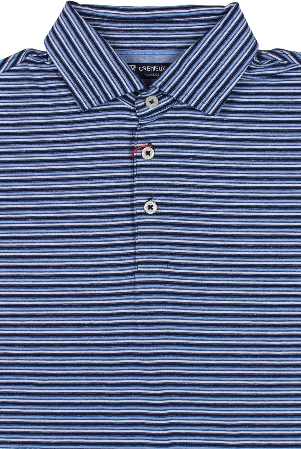 Cremieux Men's Short Sleeve Cotton Polo Shirt Super Soft (Available in Big & Tall)