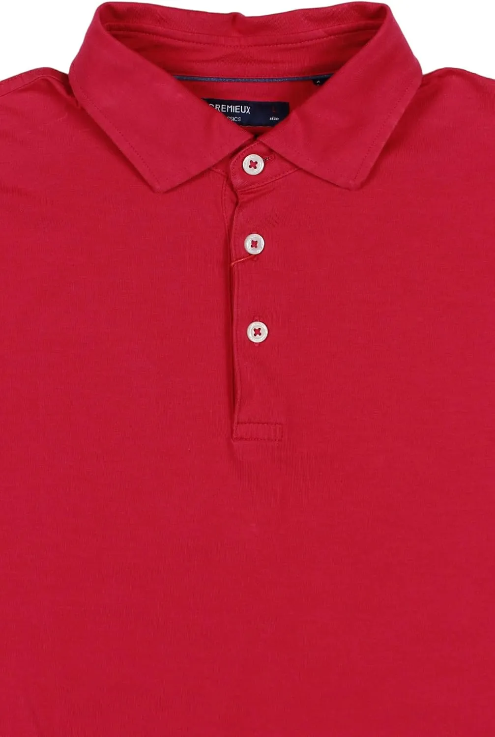 Cremieux Men's Short Sleeve Cotton Polo Shirt Super Soft (Available in Big & Tall)