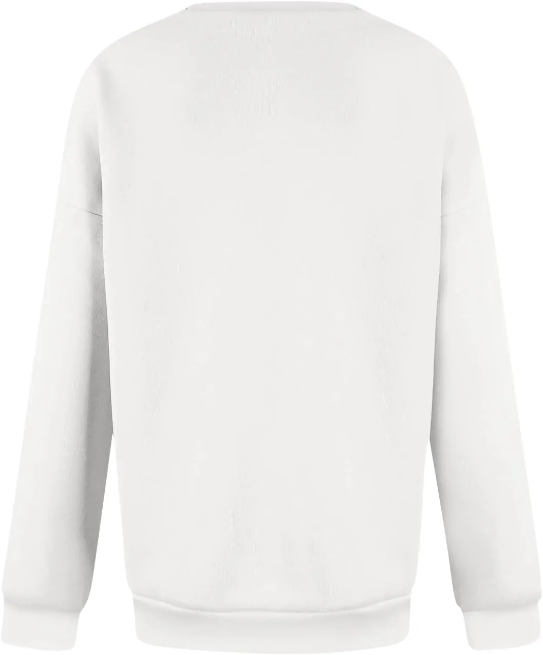 Crewneck Sweatshirts Women Oversized Preppy Sweatshirt Cute Loose Fit Fleece Pullover Comfort Plain Hoodies