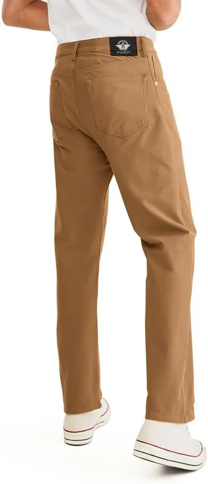 DOCKERS Men's Comfort Jean Cut Slim Fit Smart 360 Knit Pants
