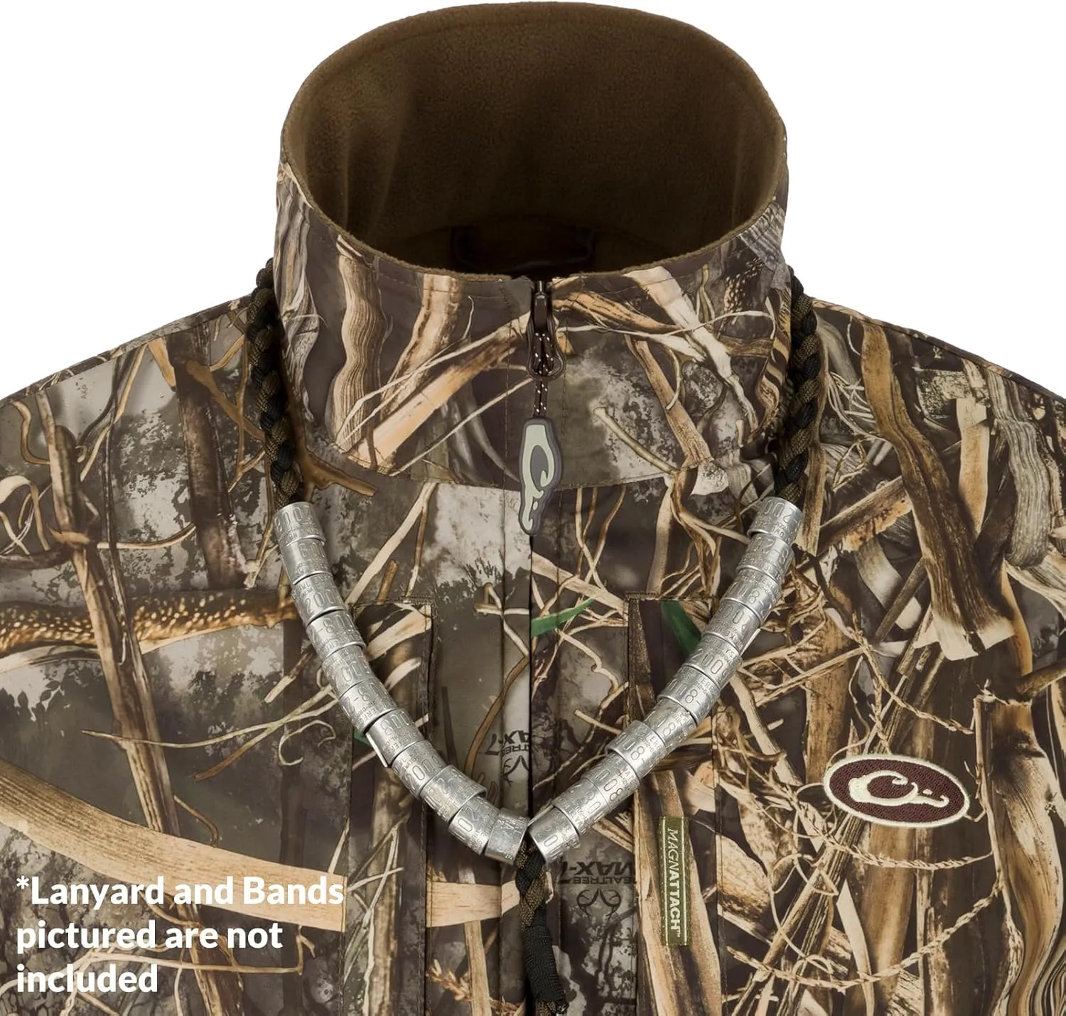 Drake Waterfowl Men's MST Eqwader Insulated Fleece-Lined Waterproof Windproof Breathable Adjustable Outdoor Hunting Zip Vest
