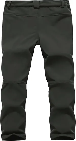 Dudubaby Plus Size Stretch Pants Men's Outdoor and Windproof Mountaineering Travel Sports Pants