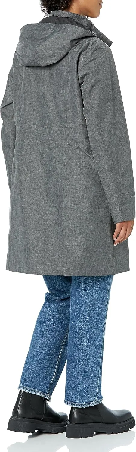 Eddie Bauer Women's Girl on the Go Waterproof Trench Coat