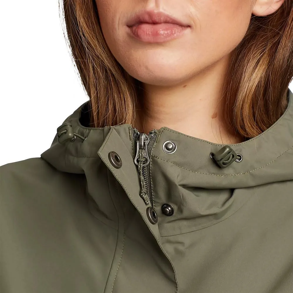 Eddie Bauer Women's Waterproof Rainfoil Storm Rain Jacket