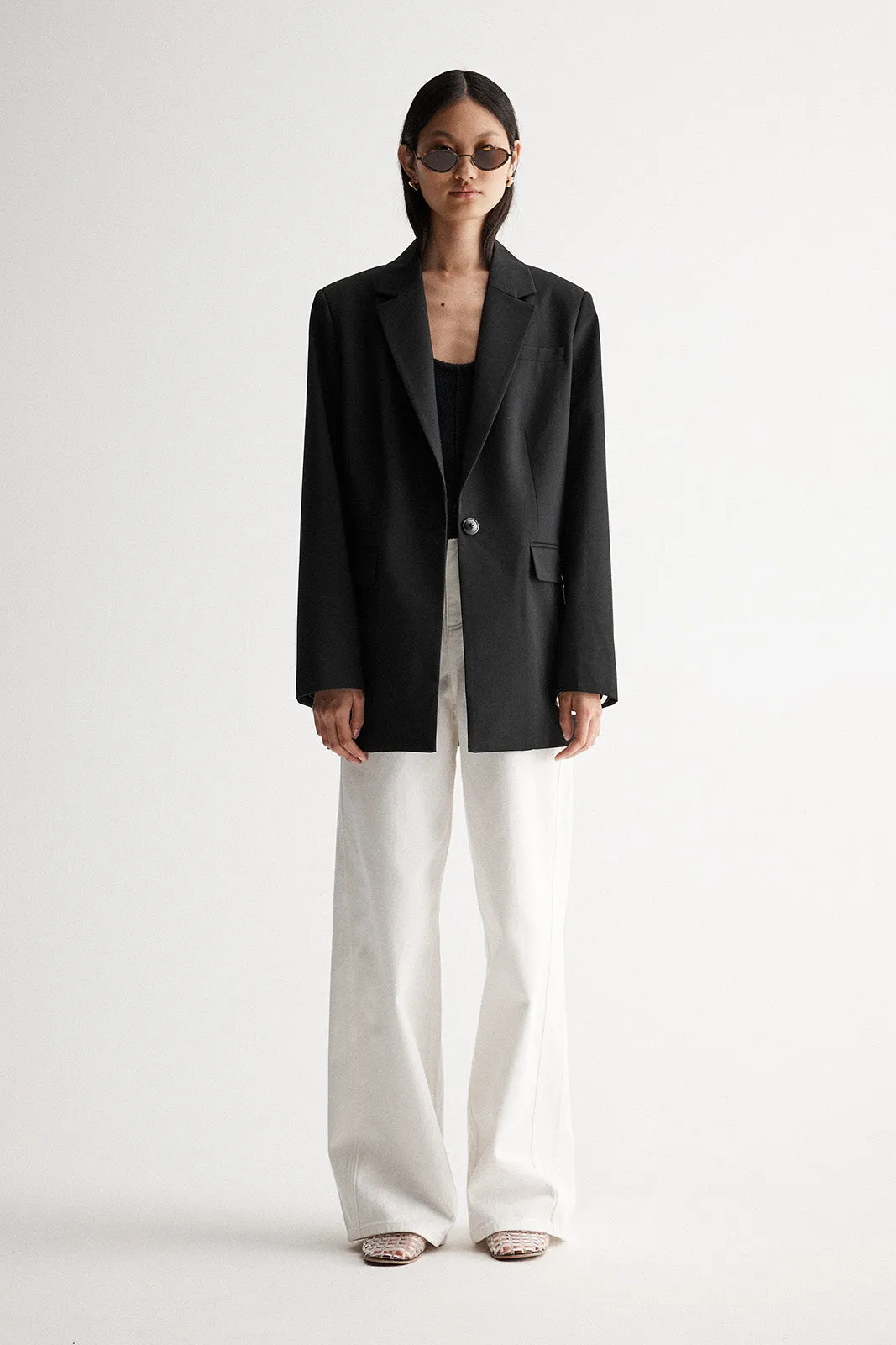 Eloise Blazer Black