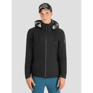 Equiline Men's Waterproof Jacket Colinec Black