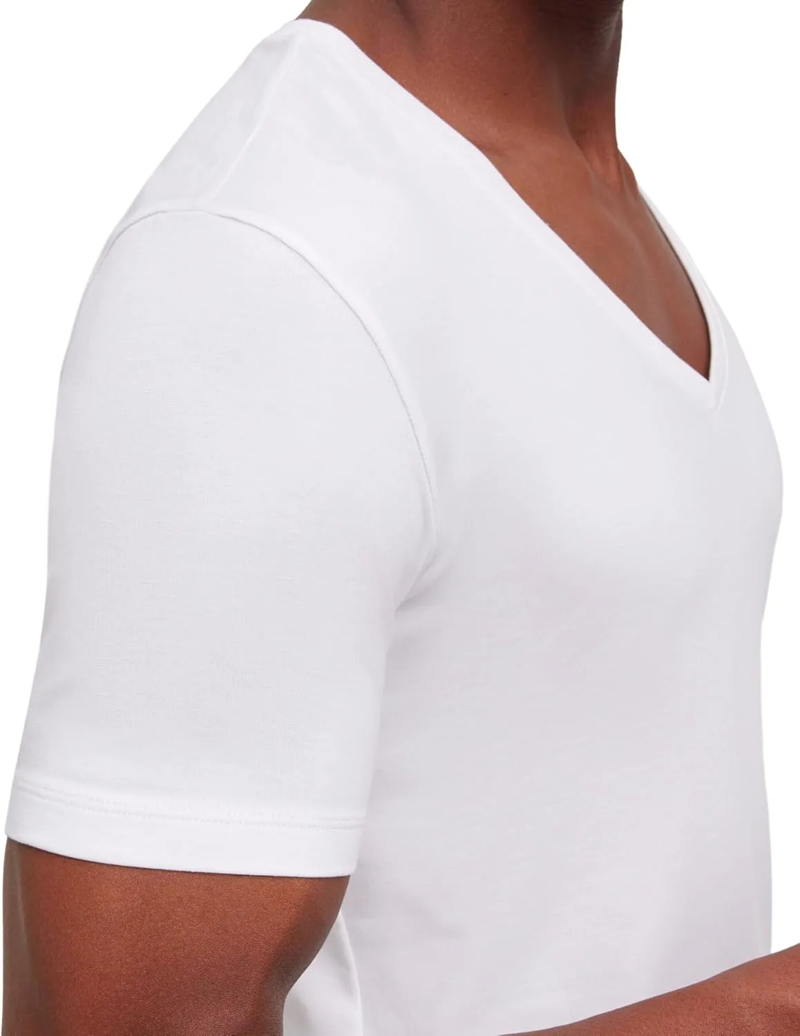 FALKE Men's Daily Comfort Deep V-Neck M 2 Pieces