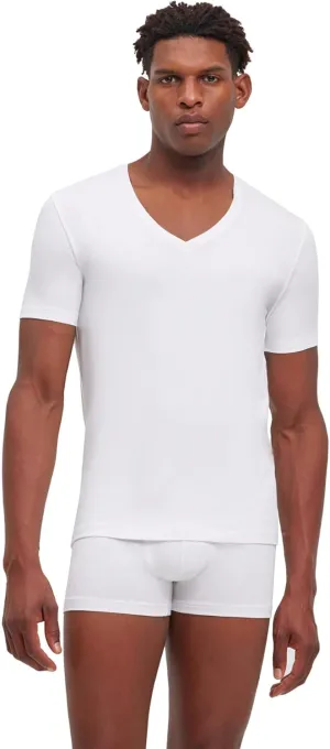 FALKE Men's Daily Comfort Deep V-Neck M 2 Pieces