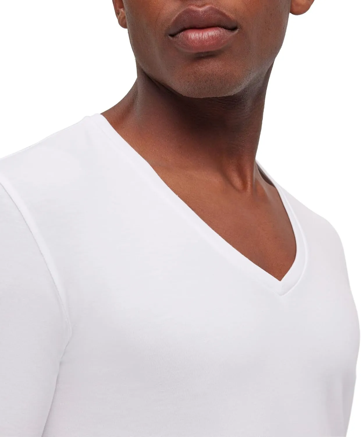 FALKE Men's Daily Comfort Deep V-Neck M 2 Pieces