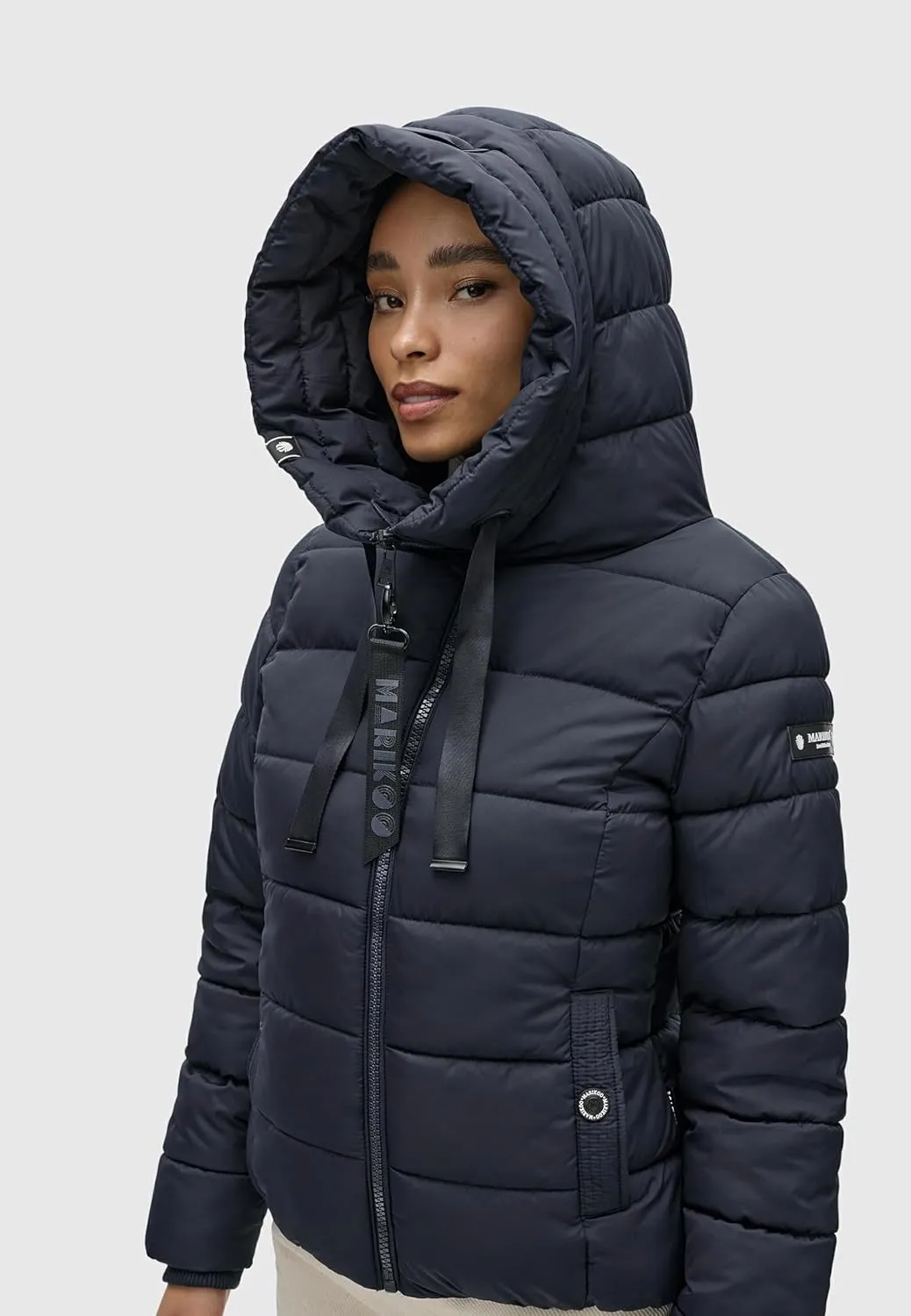 Fall & Winter Jacket for Women | Windproof & Weather-Resistant Jacket | Hooded Medium-Weight Coat | Amayaa XS-XXL