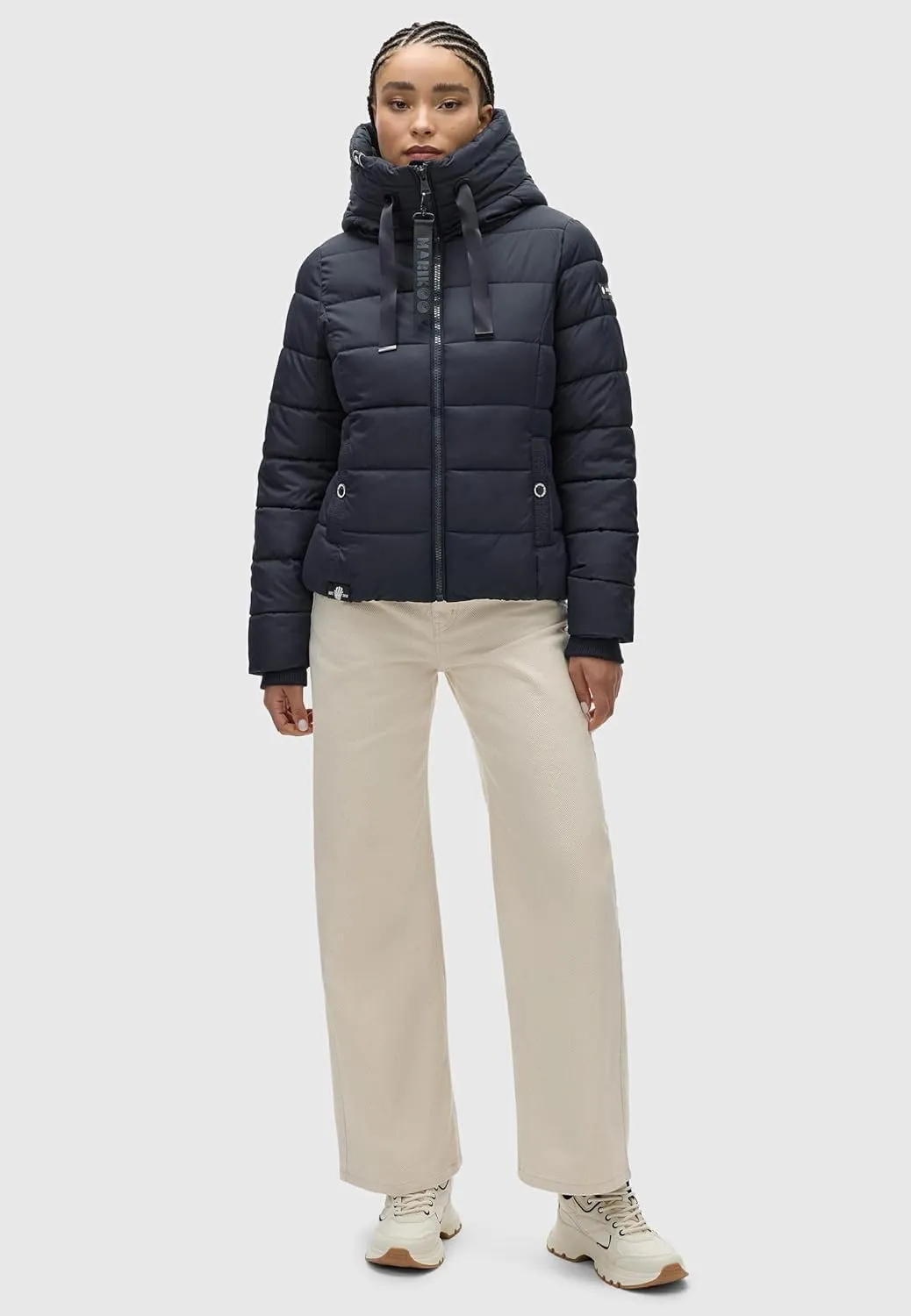 Fall & Winter Jacket for Women | Windproof & Weather-Resistant Jacket | Hooded Medium-Weight Coat | Amayaa XS-XXL