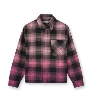 Flannel Shirt Fuchsia
