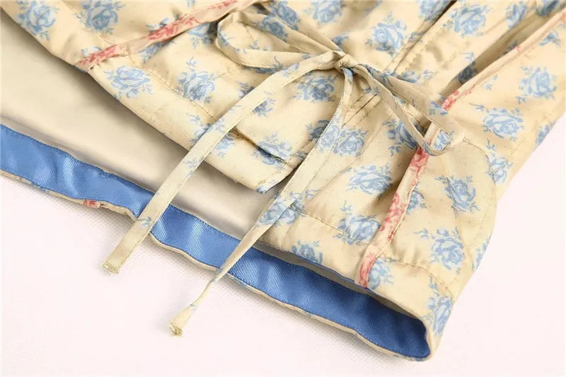 FLORAL PRINT PARKAS
