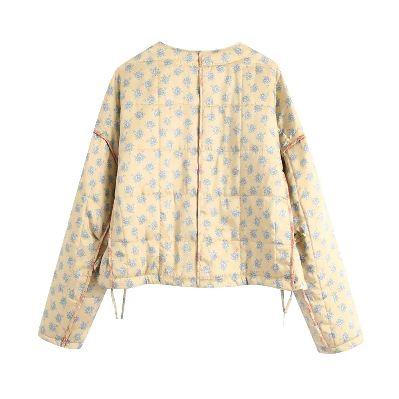 FLORAL PRINT PARKAS